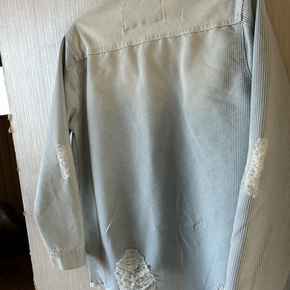 Denim Blvd Shacket Oversized - Picture 7 of 8